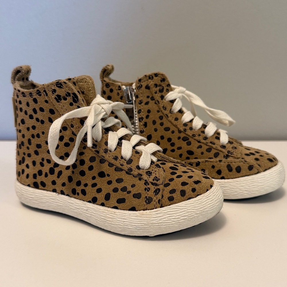 Piper Finn Leopard High Top Sneaker